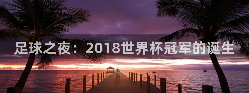 世界杯预选赛欧洲赛区赛程：足球之夜：2018世界杯冠军的诞生